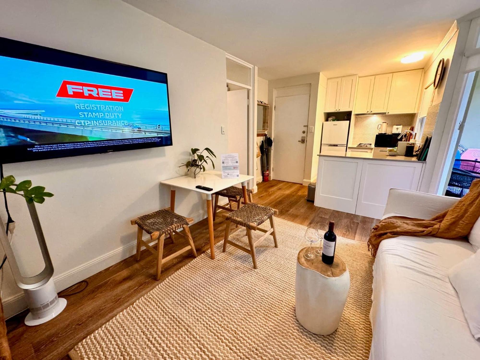 1 Bdrm Manly Beachside Apt With Parking Сідней Екстер'єр фото